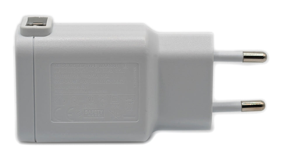 Philips White EUROPEAN 2 pin USB charger for Sonicare Toothbrushes (EU not uk)