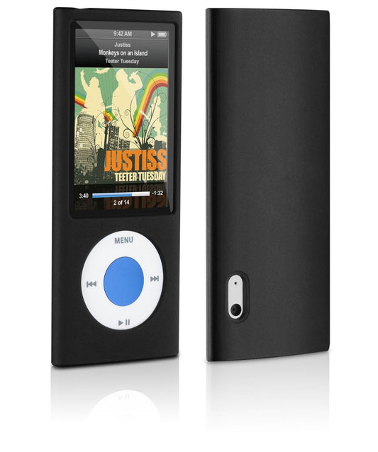 Philips DLA66009D/10 iPod Nano 5G Black Silicone Case