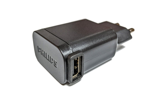 Philips  Black USB UK 2 pin wall charger for Sonicare HX9* (see description)